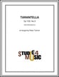 TARANTELLA OP 102/3 4 MARIMBA AND STRING BASS cover